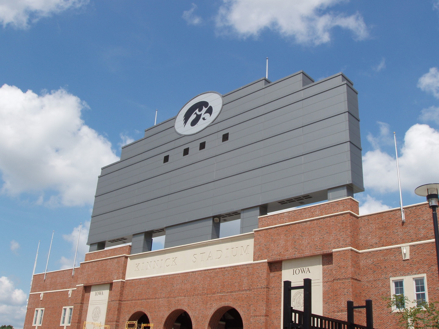 University of Iowa Kinnick Stadium Scoreboard (Iowa City)